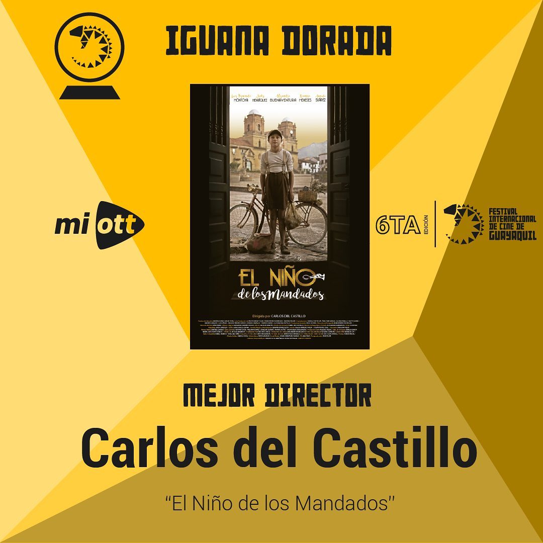 DirectoresDASC's tweet photo. Hoy iniciamos la semana con esta maravillosa noticia para el cine Colombiano. Felicitaciones @Karcas2000Latin o mejor Director por la película "El niño de los mandados" de la sexta edición del Festival Internacional de Cine de Guayaquil. #SomosDASC https://t.co/ldURWPkDxO