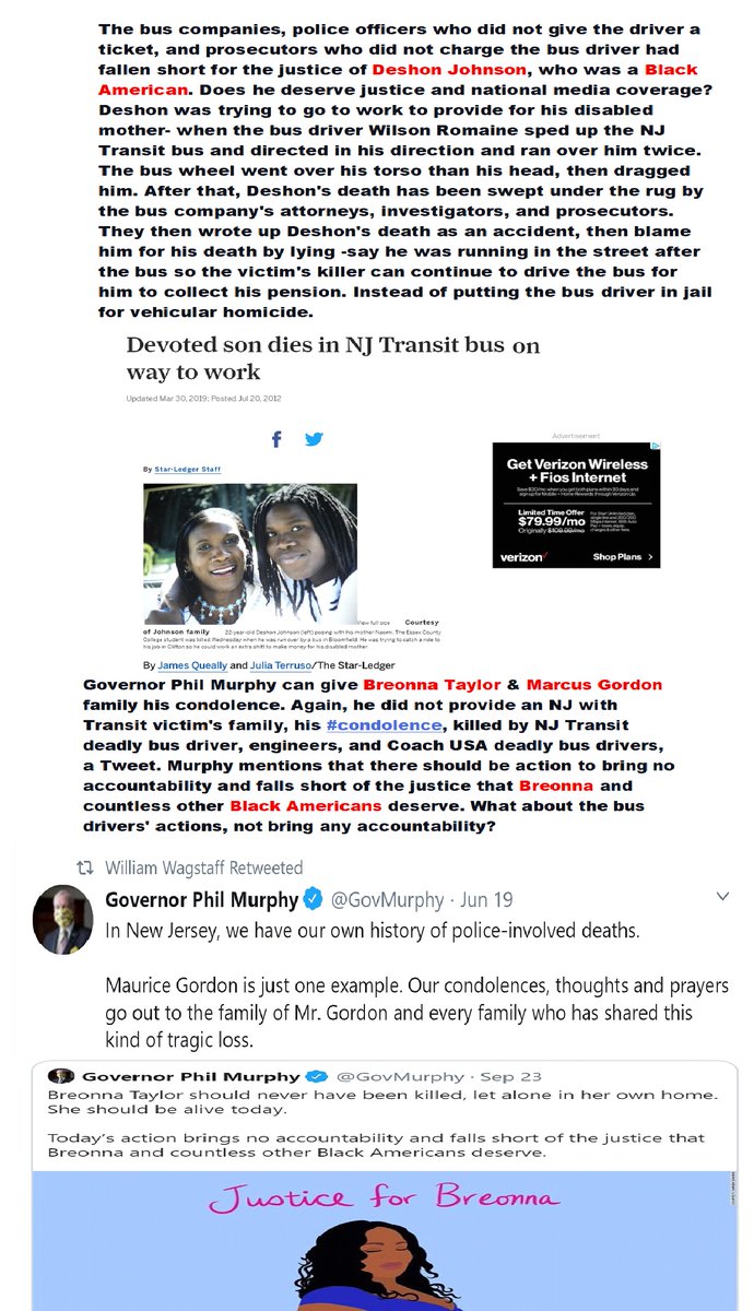 JusticeofDeshon's tweet photo. Please read and share: Why Governor Murphy says he believe #BlackAmericans deserve justice? And give #BreonnaTaylor & #MarcusGordon family, his #condolence, but not #NJTransit/#CoachUSA black victims like #Deshon's family his support. #philmurphy #blm #colation @CNNPolitics #NJ https://t.co/5GPrSh3ndT