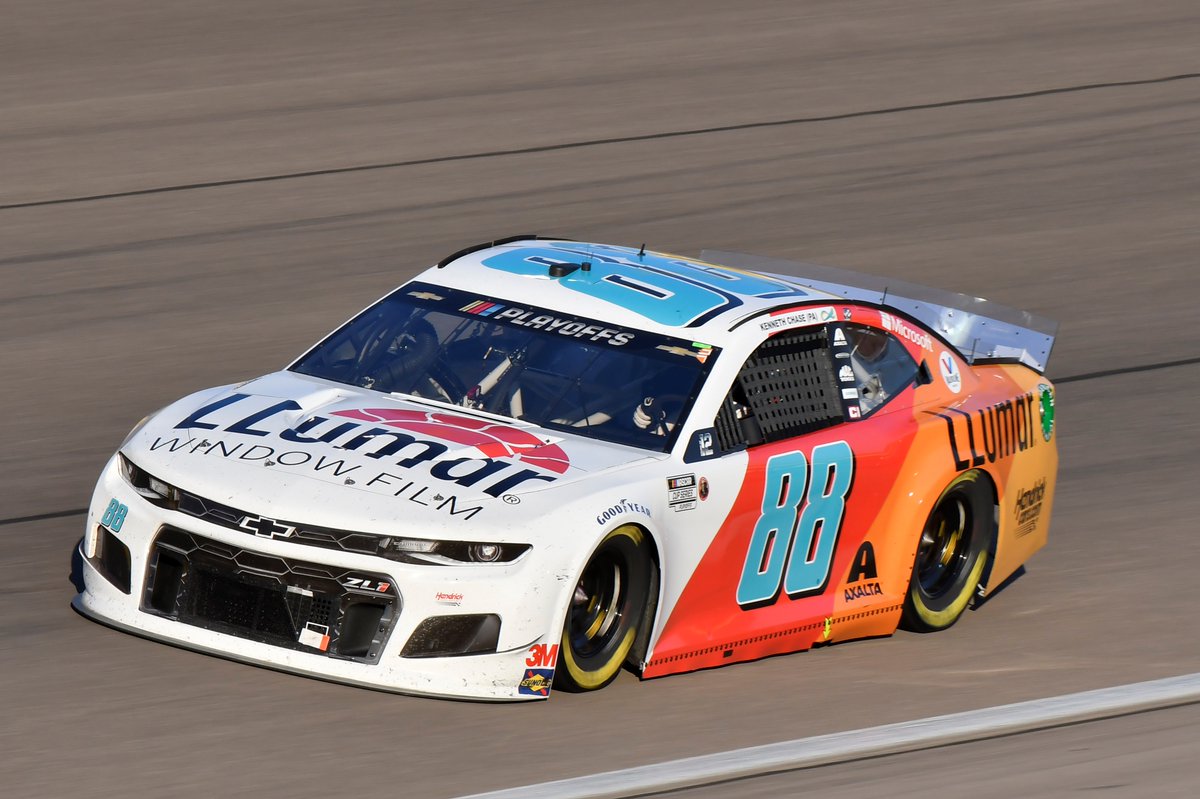 llumarfilms's tweet image. Congratulations to @alexbowman88 and team for their strong finish @lvmotorspeedway in the No. 88 LLumar Chevrolet Camaro. Here’s to continued success next week @talladegasupers! #llumar88

#llumarmycar #llumarwindowtint #llumarppf #southpoint400 #NASCARPlayoffs #TeamChevy #NASCAR