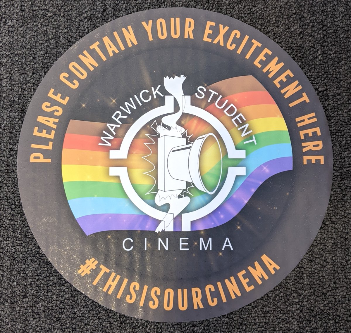 We love the new scheme launched by @bifa_film trying to get people back into struggling independent cinemas. So much that we had to get some personalised social distancing stickers printed.
😛
#thisisourcinema #BLM #Pride https://t.co/fUpn4GL1pJ