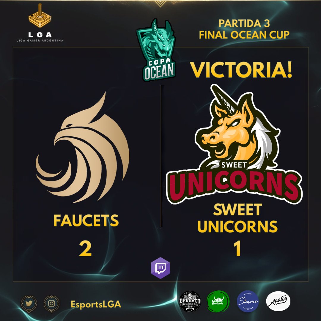 EsportsLGA's tweet photo. ESTAN VIVOS!
SWU se repone de las duras caidas y se pone 1 abajo!

@faucetsesports continua match point pero los unicornios estan a 1 de empatar!
 QUE FINAL!

Seguí en vivo! 

https://t.co/a80HbbDmhI 

#leagueoflegends #esports https://t.co/qxejgVup9z