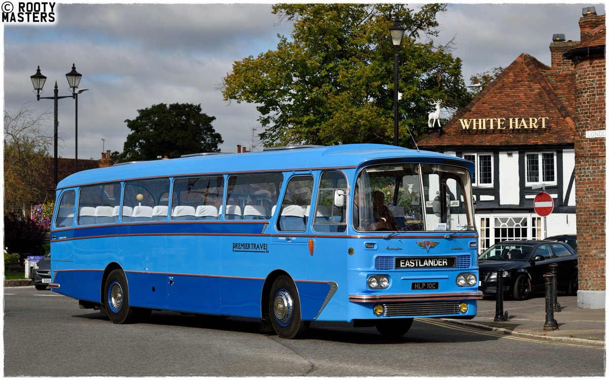 rootymasters's tweet image. Simply stunning! Preserved Premier Travel AEC Reliance / Harrington Grenadier 247 HLP10C is seen in Beaconsfield participating in the Showbus Flyby 27/09/2020. @theshowbus