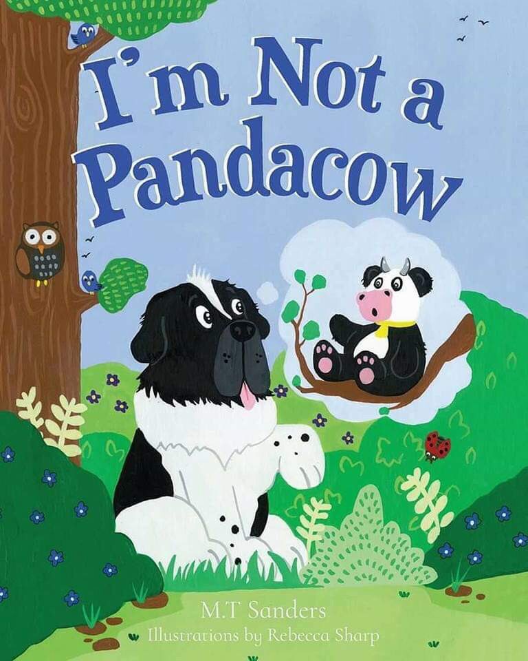 Montydogge's tweet photo. The first book in the series features Monty a large #newfoundland #puppy who gets called a Pandacow by his new family. Can he find out what he really is? A heart-warming story for children reminding us we may all be different but we each have a place. #Amazon #ChildrensBooks https://t.co/X9MJwMqzSn