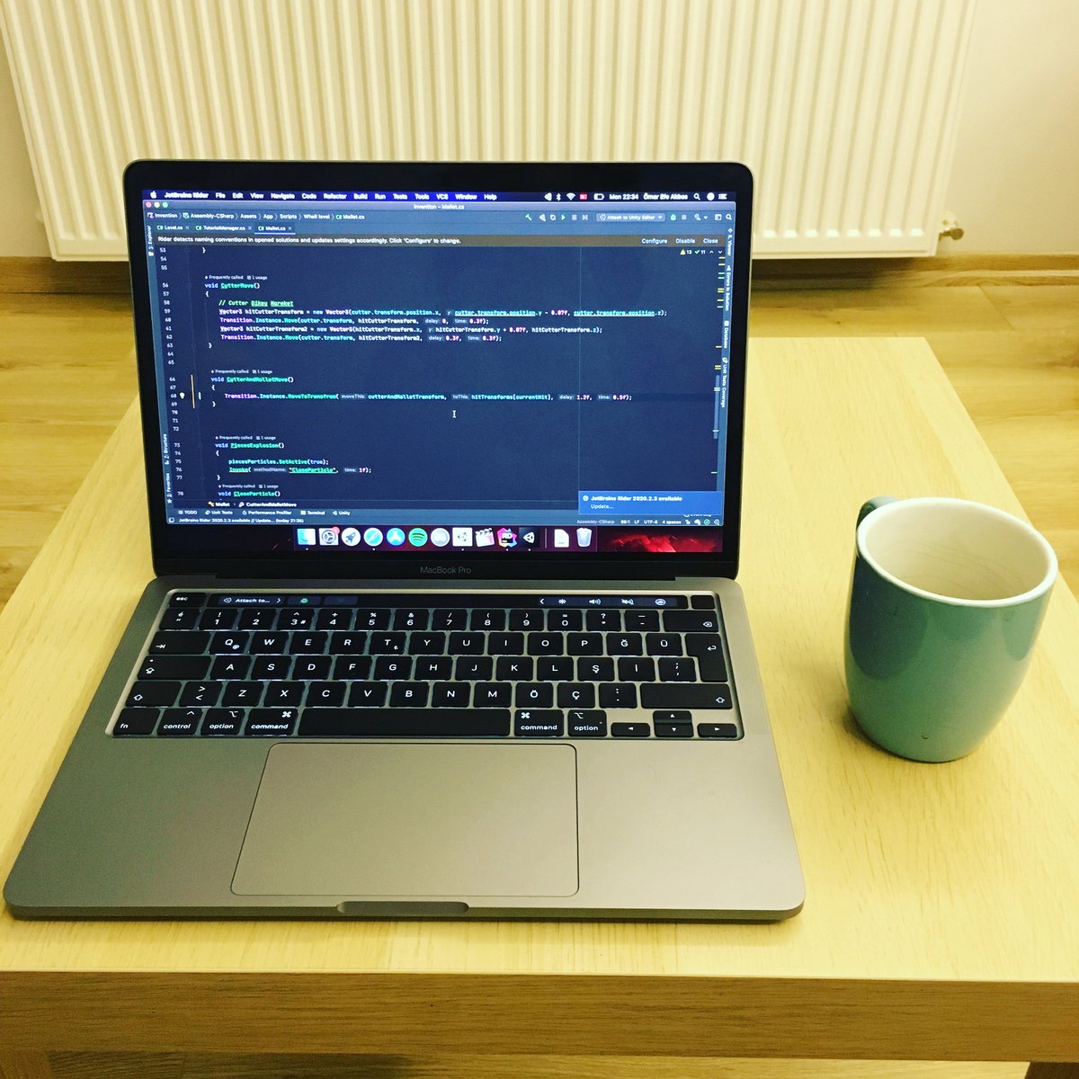 oea_dev's tweet image. Coffee and work makes a good pair. 🙂
Which one do you prefer COFFEE or TEA? ☕️
.
#gamedeveloper #IndieGameDev #gamedev #indiedev #madewithunity #unity3d #game #videogaming #mobilegame #videogames #gaming #gamers #gamedevelopment #indiegame #gamer #gamedesign  #games