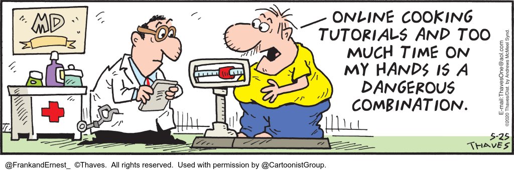 FrankandErnest_'s tweet photo. Today in #FrankandErnest: #CovidFood!
This Frank and Ernest #comic is archival.
Checkout your local newspaper to see today's comic about COVID and food!
#COVIDFoodComics #COVIDComics #FoodComics #COVIDDiet #Diet #DietComics #Comics https://t.co/pbkp6PdVos