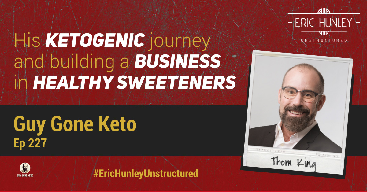 unstructuredp's tweet image. Thom King’s ketogenic journey and building a business in healthy sweeteners – Jenni Aguilar co-hosts unstructuredpod.com/thom-kings-ket… Via @hunleyeric it's time to #Discover the #UnstructuredPod #EricHunleyUnstructured. Exploring human behavior and its consequences...