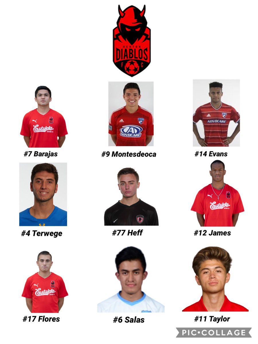 fan_dfw's tweet photo. All of the Dallas Wonderkids in all leagues and divisions ⚽️🇨🇱❗️ @FCDallas @northtexasSC @DentonDiablos @USLChampionship @USLLeagueOne @3rdDegreeNet @FCDalNationDAL @MLSMultiplex @MLS @NPSLSoccer @AmericanOutlaws @BrianSciaretta @USMNT @USYNT @FutureUsmnt @davisjsn https://t.co/VmrYpmxQvC