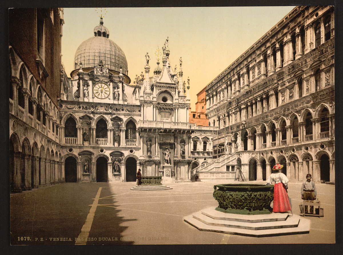 Venice 1890. Beautiful old color images. (4/5)