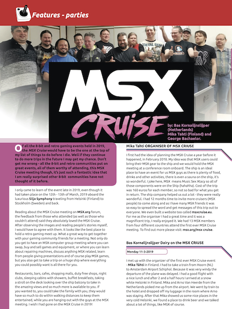 Blast Annual 2020 Vol 1 PDF out now you can download here https://t.co/rEb5J8LuBb you can read about #msx cruise and so much more heaps of articles and game reviews inside #8bit #16bit #retro #gaming #gamedev #amstradcpc #c64 #atari #Amiga #nes #sega #awesome https://t.co/WQr5k0UpJM