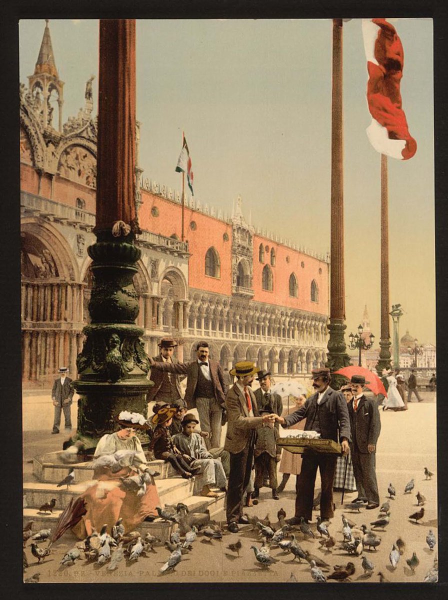 Venice 1890. Beautiful old color images. (5/5)