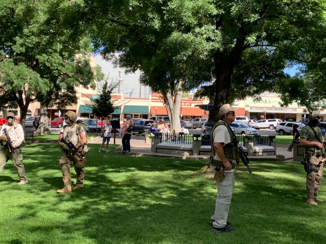 I saw that firsthand on Sep 4 at the BLM rally where armed militias showed up on the Courthouse Square waving Trump 2020 flags and Trump supporters were trying to provoke an altercation with the BLM protesters, all of whom were locals. I know that because I was one of them.