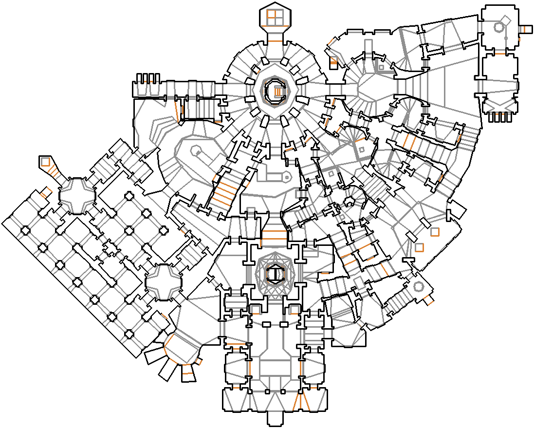 DoomModding's tweet photo. MAP28: Timeslip (Eternal Doom), Vrack2, MAP20: Misri Halek (Alien Vendetta), Redemption of the Slain #doom #doommaps #doommodding #wad #leveldesign https://t.co/ex6Nc7fWiz