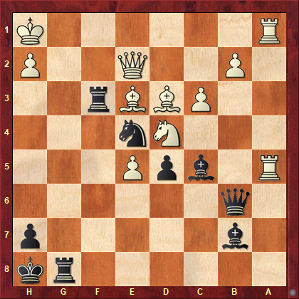CazHansen's tweet photo. Daily Chess Training:
F.Klein-Jakubowski
German Bundesliga (Karlsruhe) 2020
Black to move - what is the best continuation? (more than the first move needed for a complete answer)
#schach #schachliga #chess #winningquickly https://t.co/yn28HYOkYa