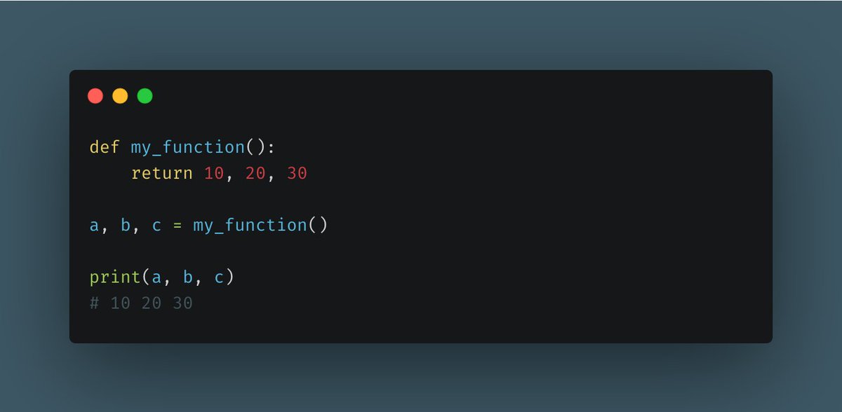 Returning multiple values from a function.You can return more than one value from a function without needing to create a separate structure to store those values.I've always hated to do that, so this is a great feature that I use all the time!