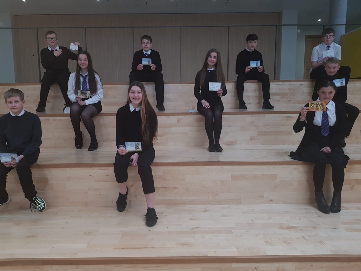 QMAEnglish's tweet photo. Here are our S1-S3 Pupils of the Month for September. Each will receive a praise postcard (in the post as we tweet!) and a silver house point. They will also be on display in the corridor so that we can use them as the shining examples they are. 

Well done to all! https://t.co/JhsdS0AR6v