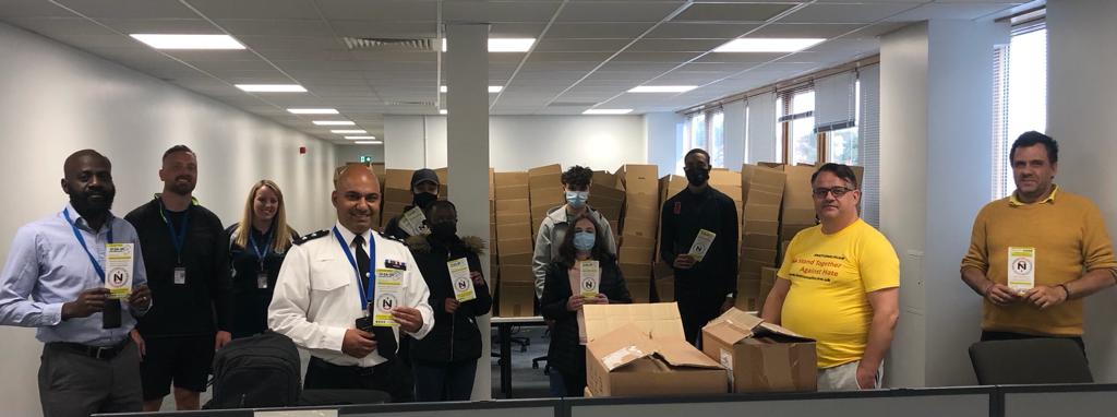 HaqueAbs's tweet photo. #MondayMotivation Preparing for #NationalHateCrimeAwarenessWeek at @MPSLewisham police station Big thanks 🙌 to our cadets, MPS volunteers, MPs Hate Crime Coordinators &amp; BCU Commander @MPSLewishamVPC @NationalVPC @NationalHCAW @MPSHackney @Gthing787 @RebabNor @IBVprev @EBKN13 https://t.co/oZphbyM1W3