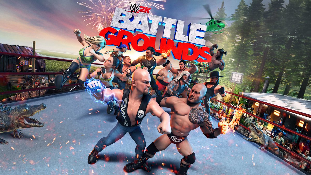 Take your favorite <a href="/WWE/">WWE</a> Superstars and Legends into battle with unhinged, in-your-face pandemonium!

Keep listening for your chance to score WWE 2K Battlegrounds