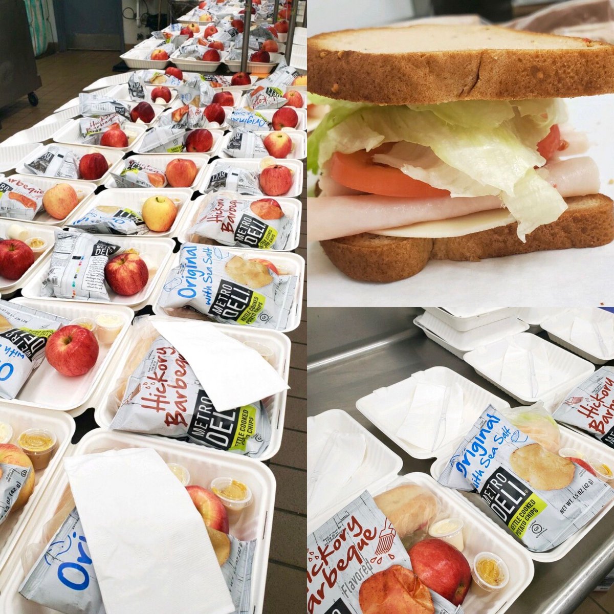 empireeatscater's tweet photo. It was our pleasure to deliver these boxed lunches for Teacher Appreciation at @hunter_pta  today! We were even able to provide a gluten-free sandwich option!
#understandcompassionlove
#wear #wait #wash https://t.co/5AeEWMt3z2