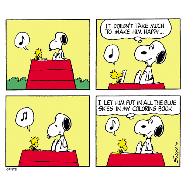 Woodstock's tweet photo. """" "" """" "' ''' '''''! #ThankYouForAlwaysThinkingOfMe https://t.co/wTgyVPcPln