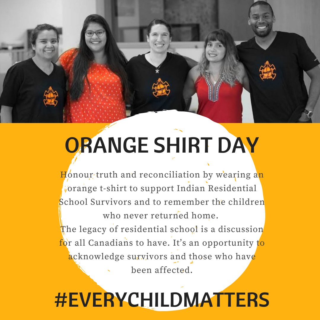 HumberIndig's tweet image. #OrangeShirtDay is Wednesday, September 30th 🧡