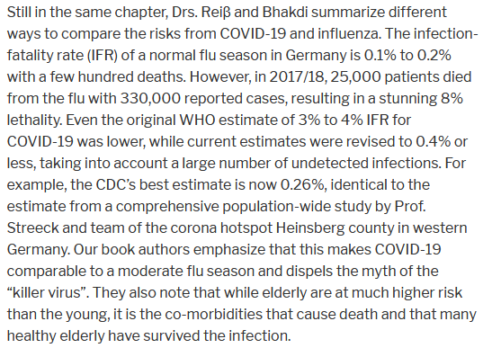 RealitySignal's tweet photo. @JuliaHB1 See the open letter from Belgian medical doctors and health professionals. https://t.co/c03BRET3mw

And see the book "Corona, False Alarm?" by German doctors Karina Reiss Ph.D. and Sucharit Bhakdi MD https://t.co/yO00tpWpbw https://t.co/0FDAUNeuC9