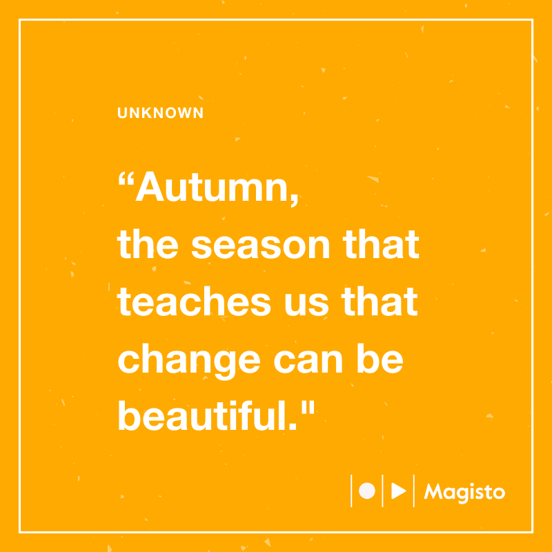 #MondayMotivation as we say goodbye to September this week, remember change can be beautiful and empowering 💪 #Autumn2020 #MondayMood