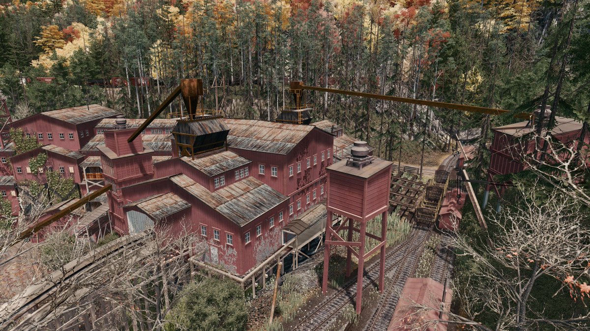 Old sawmill close-up