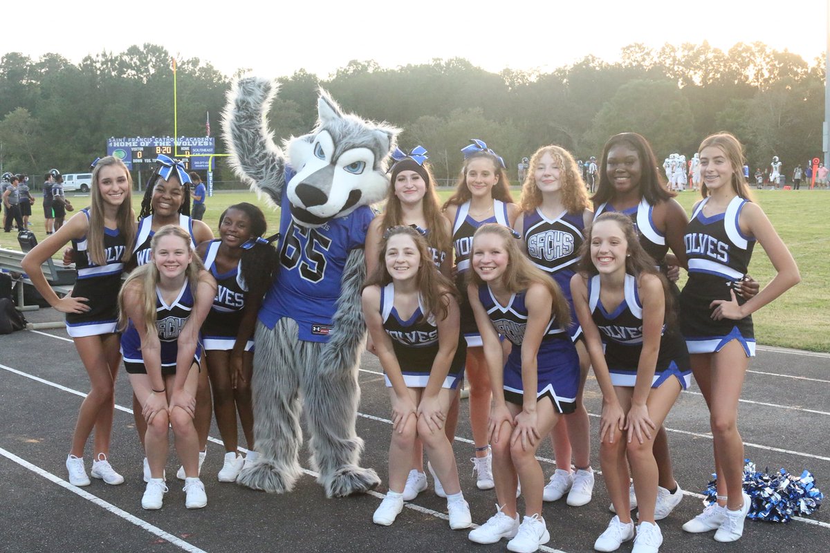sfcawolves's tweet photo. Thank you to Tower Hill Insurance, MY11, and Honda for selecting Saint Francis Catholic Academy as one of your Friday Night Rivals football games. Go Wolves! #sfca #wolvesfootball #fridaynightrivals #gowolves #towerhillinsurance #CBS4NewsWGFL https://t.co/gFodCnW7b5