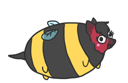Today I'm creating a swarmy of  #bees out of my friends without their consent.  https://www.twitch.tv/yemmie  #furryart  #buzzbuzz