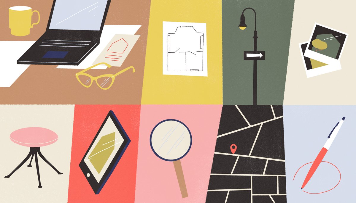 nelliott's tweet image. Some home-buying illos for Curbed that didn't make it into ~this~ world. 🏚🙃