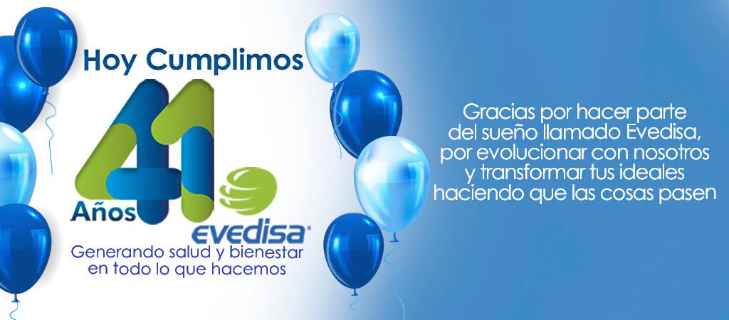 Orgullosos de cumplir 41 años...