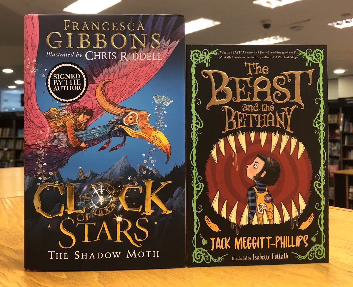 CabotPlaceBooks's tweet image. I had the weekend off &amp;amp; 2 of my favourite books came into the shop! I have already set a couple of copies free... @fran_gibbons @MeggittPhillips @IsabelleFollath @egmontbooksuk @HarperCollinsCh #shadowmoth #beast #bethany