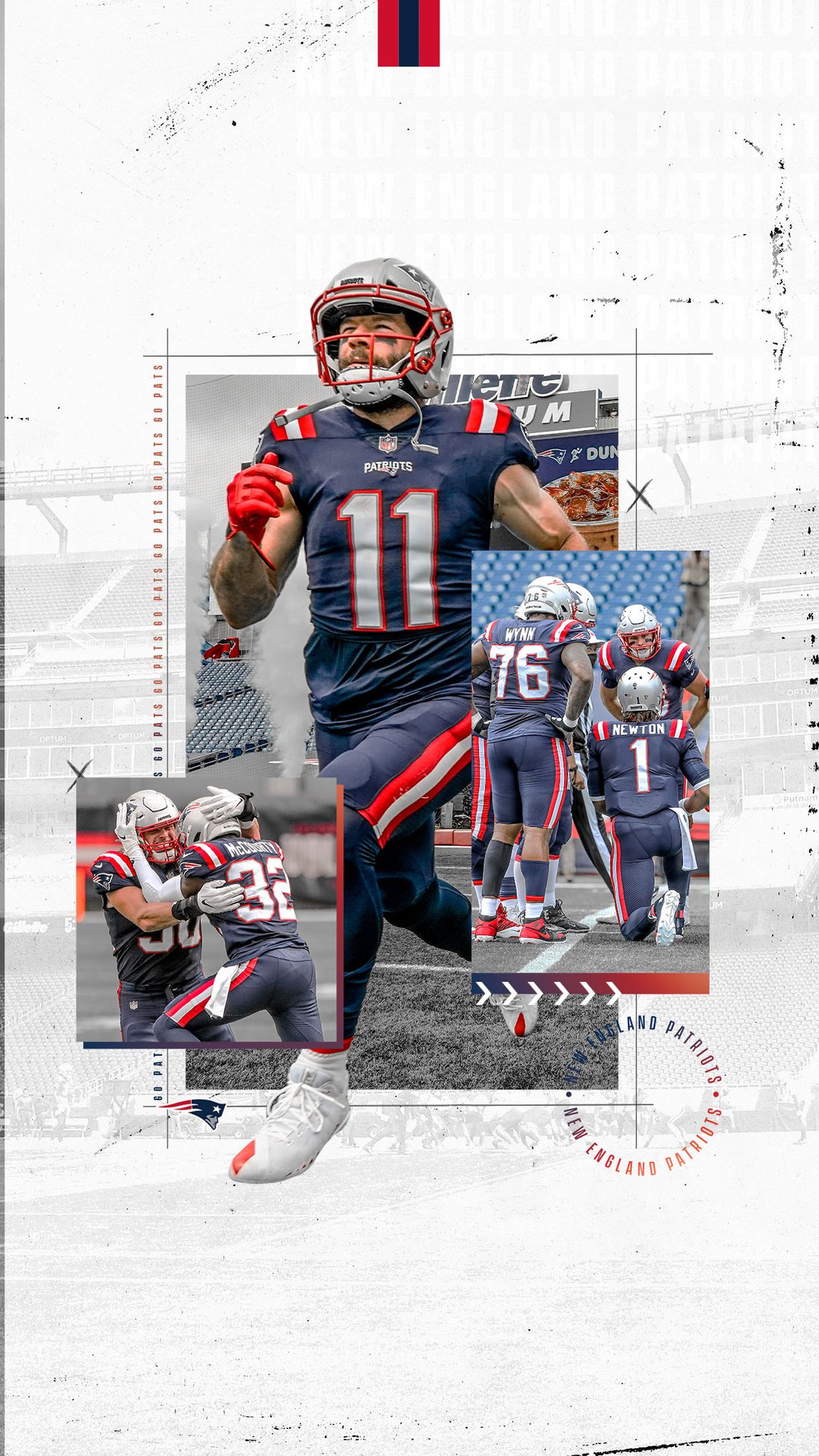 Official New England Patriots Mobile Wallpaper