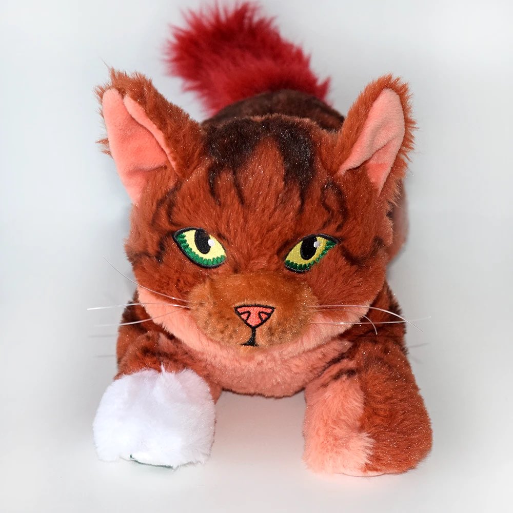 Squirrelflight Large Plush Cat