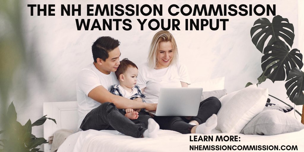 CurbNHEmissions's tweet photo. Can't make it to the NH Emission Commission meeting on Thursday? We've made it easy for you to submit your public comment to the commissioners on our website: https://t.co/uOEVQlN9Si #NH #Emissions #climate #NHPolitics https://t.co/kwxTQuT7qT