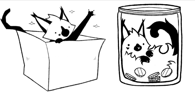 Gin in a box and Gin in a jar 