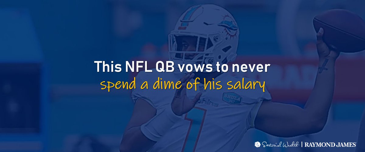glaschowski's tweet image. Some professional athletes make tens of millions of dollars and still go broke. Dolphins rookie quarterback Tua Tagovailoa will not be one of those athletes.

#moneymanagement #athleteadvisor #moneytips #financialdiscipline #sartorialwealth

Read more: rjsocialmedia.com/t4wj_A