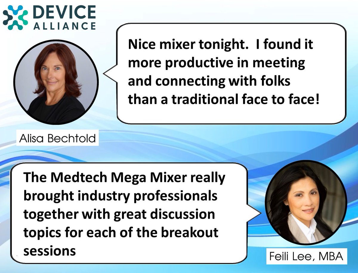 We're loving the feedback the community is sharing with us from last weeks' 3rd Annual Medtech Mega Mixer.

#medicaldevice #networking #collaboration