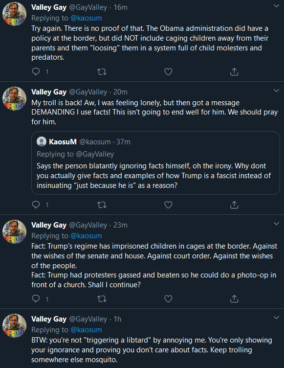 Typical liberal. Hate on Trump for everything he does while making up BS based on hearsay/rumors/rhetoric, and when Democrats do the exact same while citing proof, 'you have no proof'? To a liberal, its perfectly ok to be fascist as long as you arent Trump. #LiberalHypocrisy