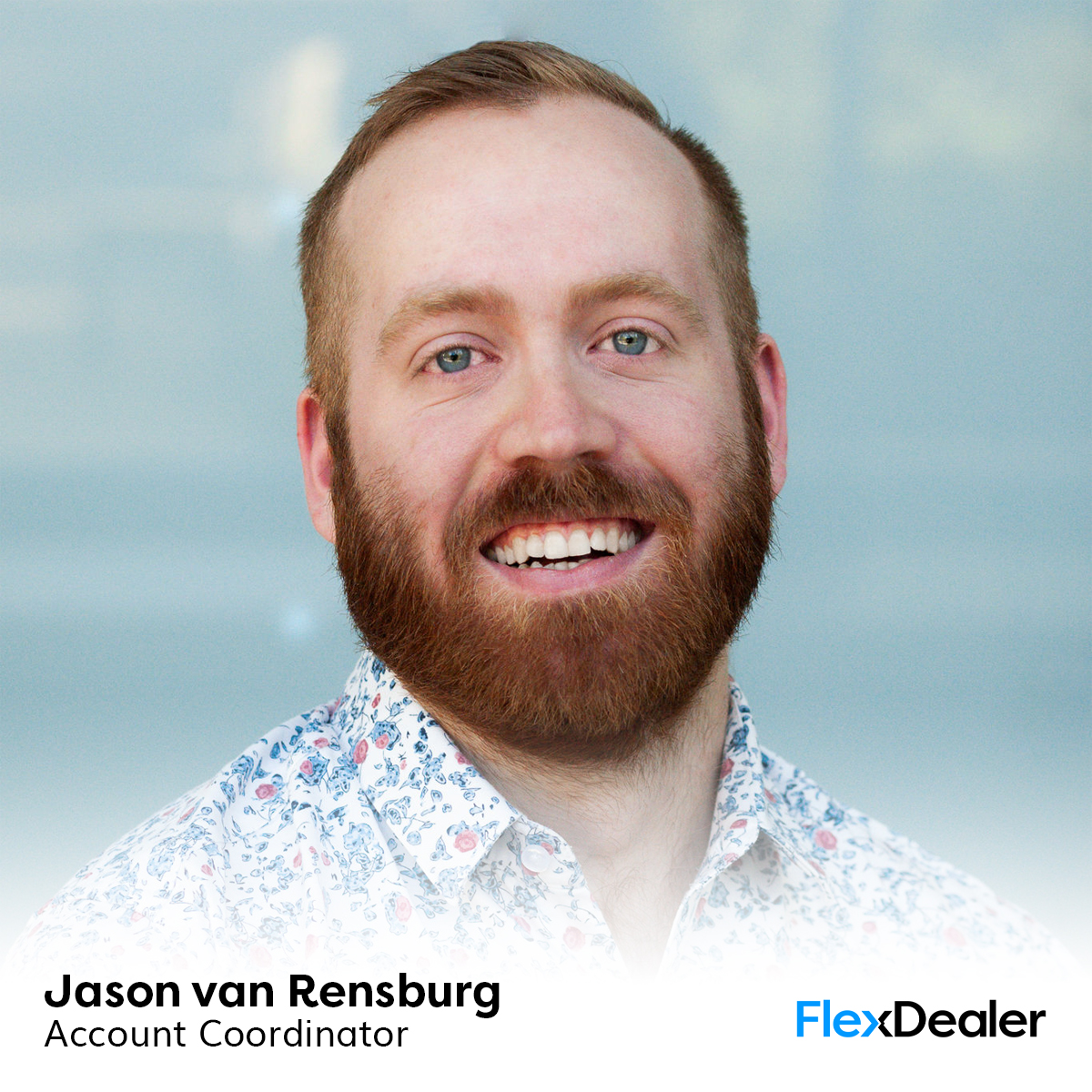 FlexDealer's tweet photo. Help us out! Welcome our newest team member!

Jason van Rensburg joins team Flex as an Account Coordinator.

His experience with marketing strategy, and passion for helping others succeed are just 2 of MANY reasons why he's a great fit!

Say "hi" to Jason in a comment! https://t.co/5l296wY6ek
