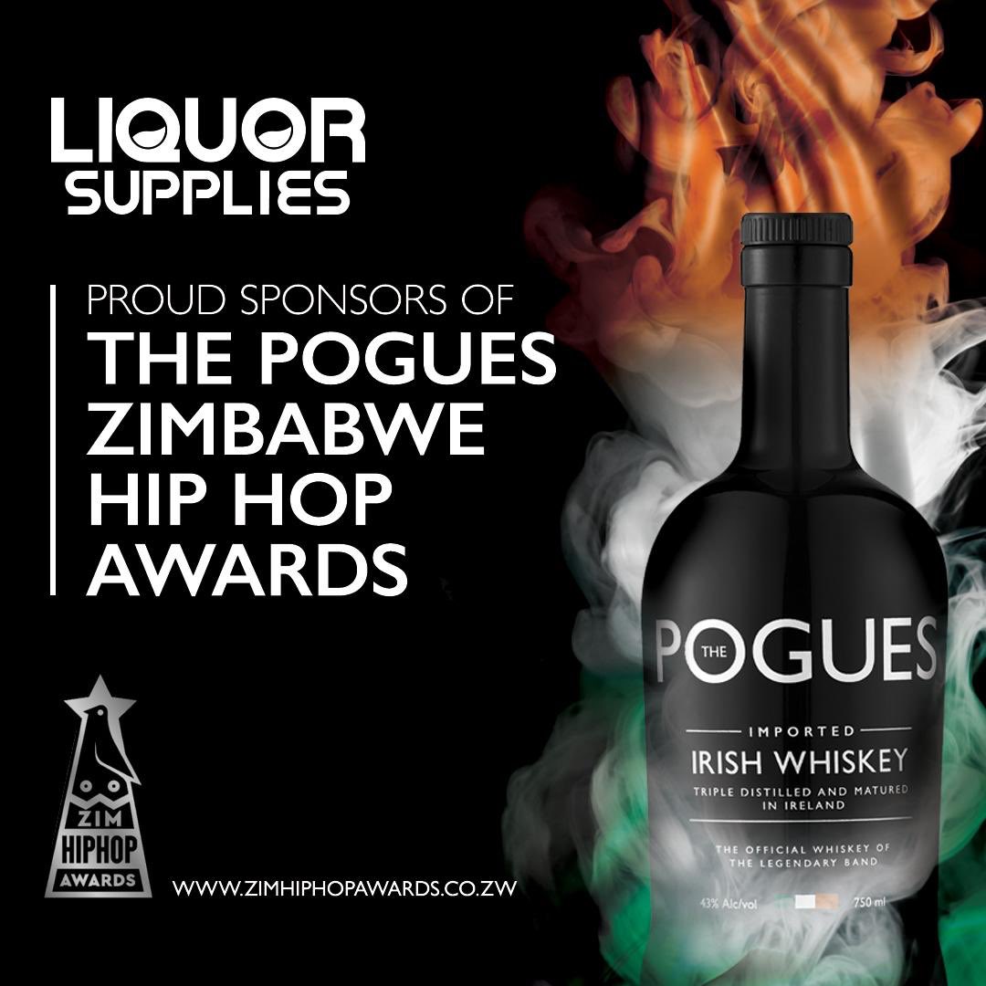 🥃 The Pogues Zimababwe Hip Hop Awards! 🌟 Follow <a href="/ZimHipHopAwards/">Zim hip hop awards</a> or visit the website at zimhiphopawards.co.zw to see all updates on the awards.

Liquor Supplies is grateful to be involved and proud sponsors of The Pogues Zimbabwe Hip Hop Awards 10!

#zimhiphopawards
