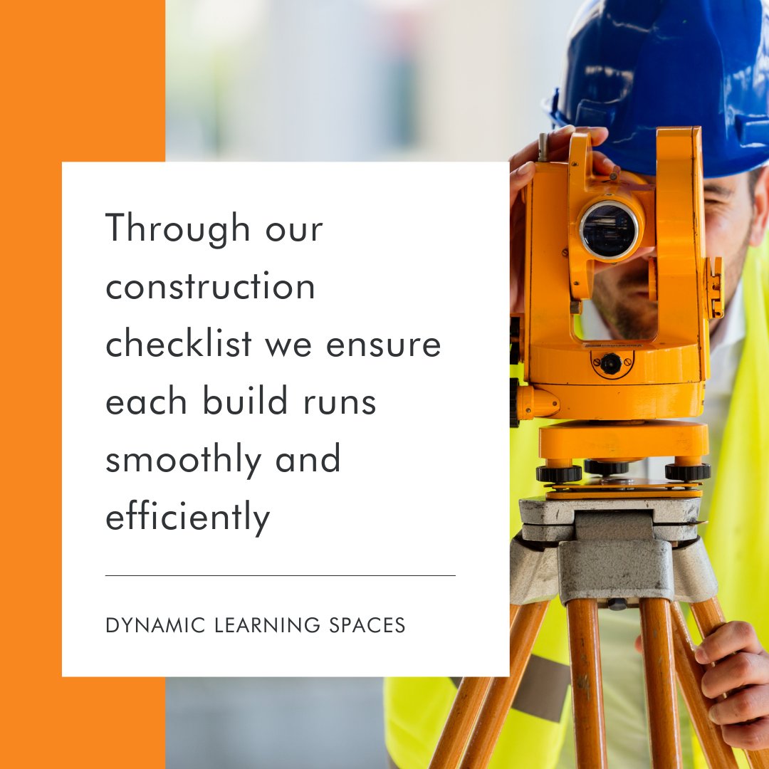 DynamicLSpaces's tweet photo. Through our #construction checklist we ensure each build runs smoothly and efficiently 👇

✅ Rapid Build
✅ Design &amp; approvals
✅ Low energy manufacturing facilities 
✅ Eco friendly materials 

To find out more about our offsite #learning spaces, get in touch with our team. 💬 https://t.co/62kkUQitVQ