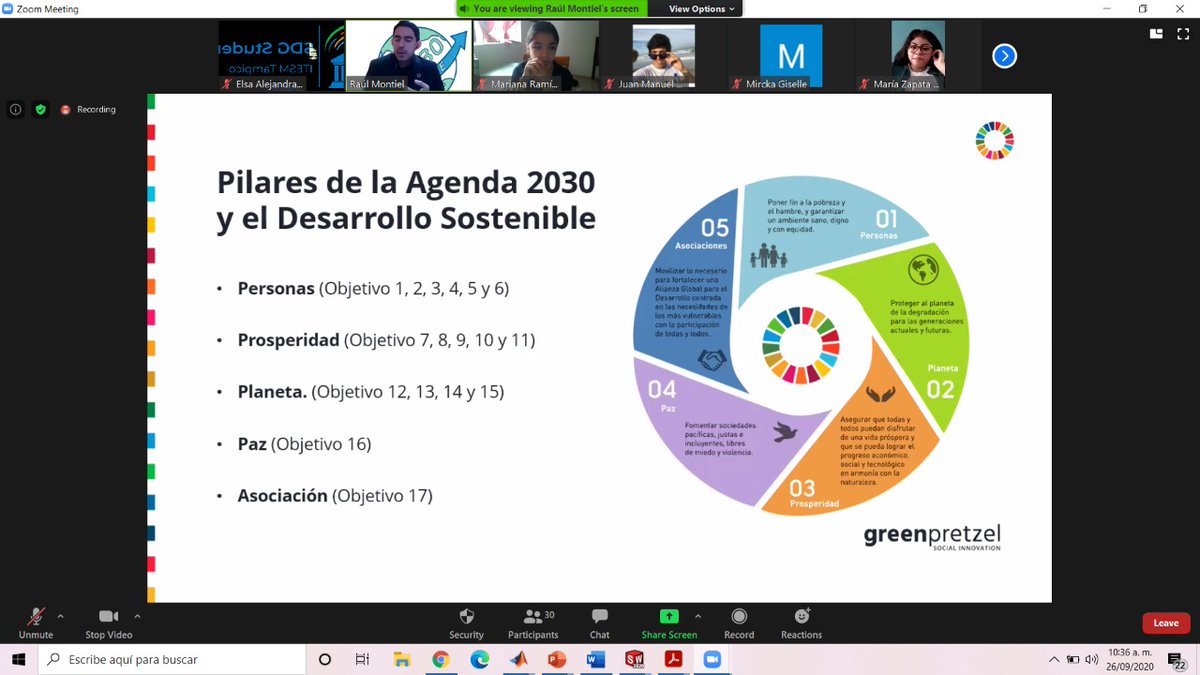 rmontielc's tweet photo. ¡Muchas gracias @mariluibarra100 por la invitación a impartir esta platica con el #SDGStudentHub del @TecCampusTAM! 🏛️
En el marco de la Semana Global de #AcciónXODS es más importante que nunca que todas las personas nos movilicemos para lograr los #ODS de la #Agenda2030 🌎 📣 https://t.co/jIJOEelOyd