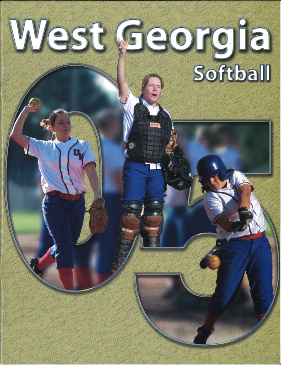 UWGSoftball's tweet photo. Take a trip down memory lane as we look back at the 2005 media guide cover on #MediaGuideMonday
#WeRunTogether https://t.co/8sQhiSua0I