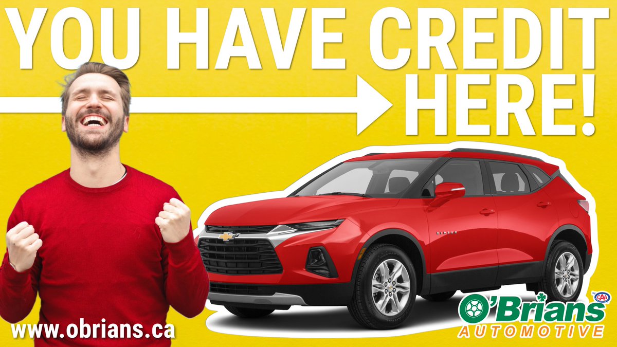 obriansauto's tweet photo. The other guys said your credit isn't good enough? Let us prove them wrong. Everyone has credit at O'Brians!

https://t.co/Pf4n5WzT1g
https://t.co/skEHSDfgBX https://t.co/GQsBp0pDme