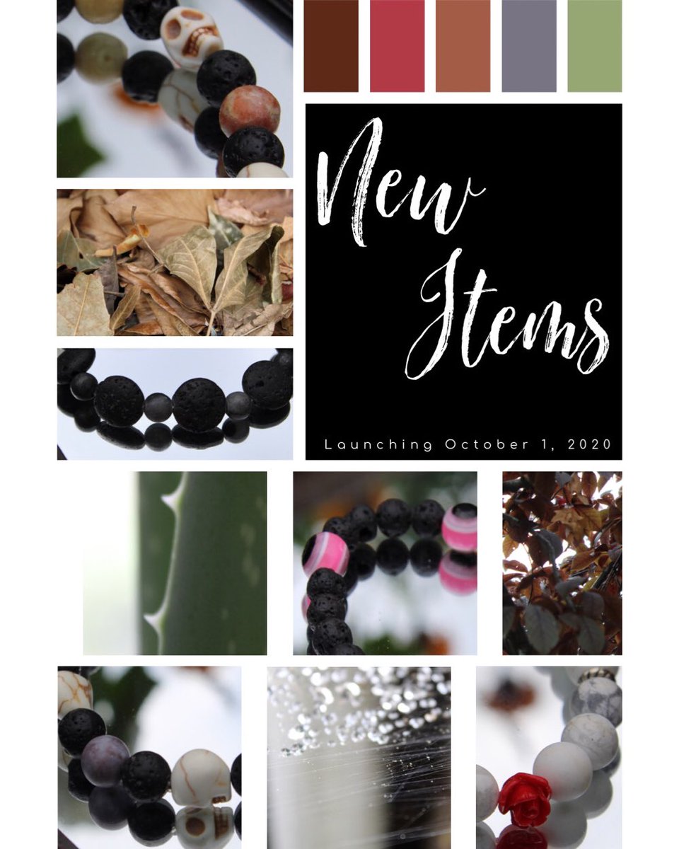 NEW ITEMS launching on October 1st!! 
Save the date because there is very limited quantity on most of the items launching