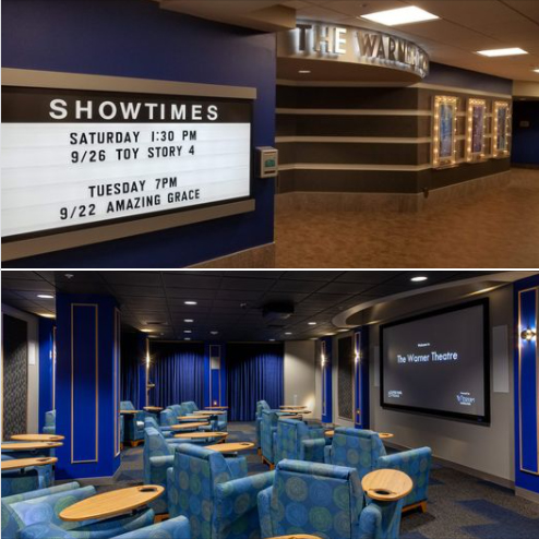 A few small group showings in our Warner Theatre this past weekend; Toy Story 4 on Saturday and a reshowing yesterday of Amazing Grace. We are sure thankful to have this fabulous movie theater our residents can always enjoy!