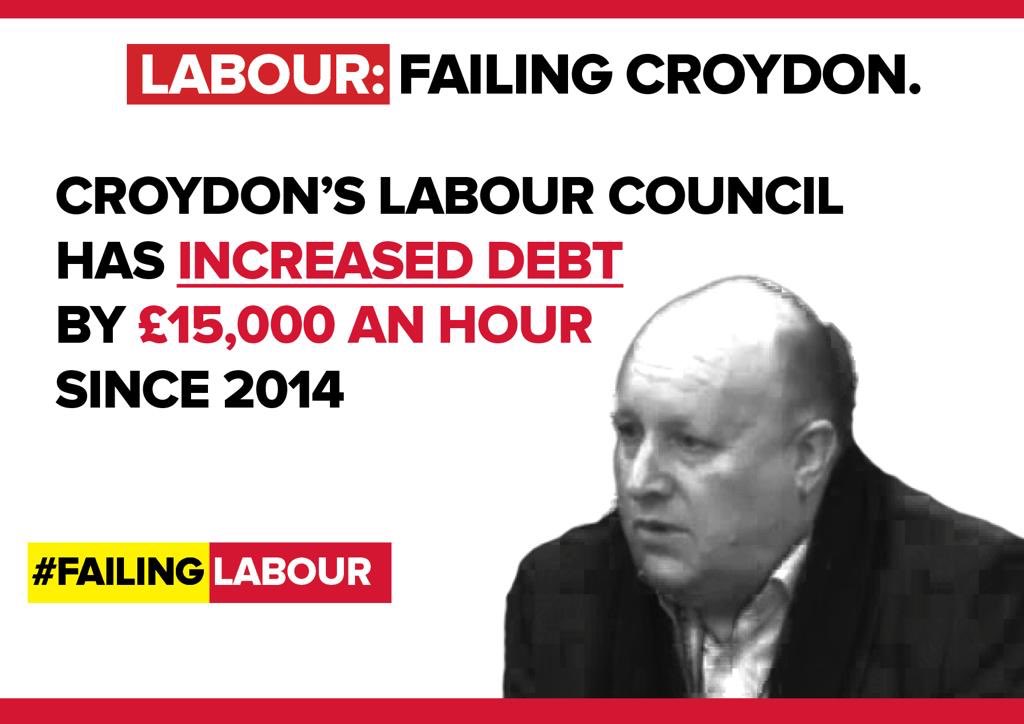 AndyStranack's tweet photo. Croydon’s #FailingLabour Council wasted your money. That’s why we’re in this financial mess.

Our #FailingLabour Council is holding our town back. Retweet if you agree 👇🏻#Croydon https://t.co/h9eFJEzn98