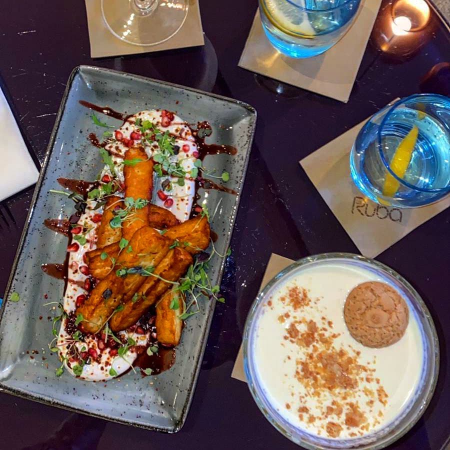 TwoRuba's tweet photo. We LOVE seeing our customers' snaps! 📸
Food blogger, foodsbynatasha, joined us over the weekend for a bite to eat and cocktails. ✨
[📸/IG: foodsbynatasha]

#TwoRuba #HiltonTowerBridge #LondonFoodies #LondonFoodBloggers https://t.co/fFosxvfbjF