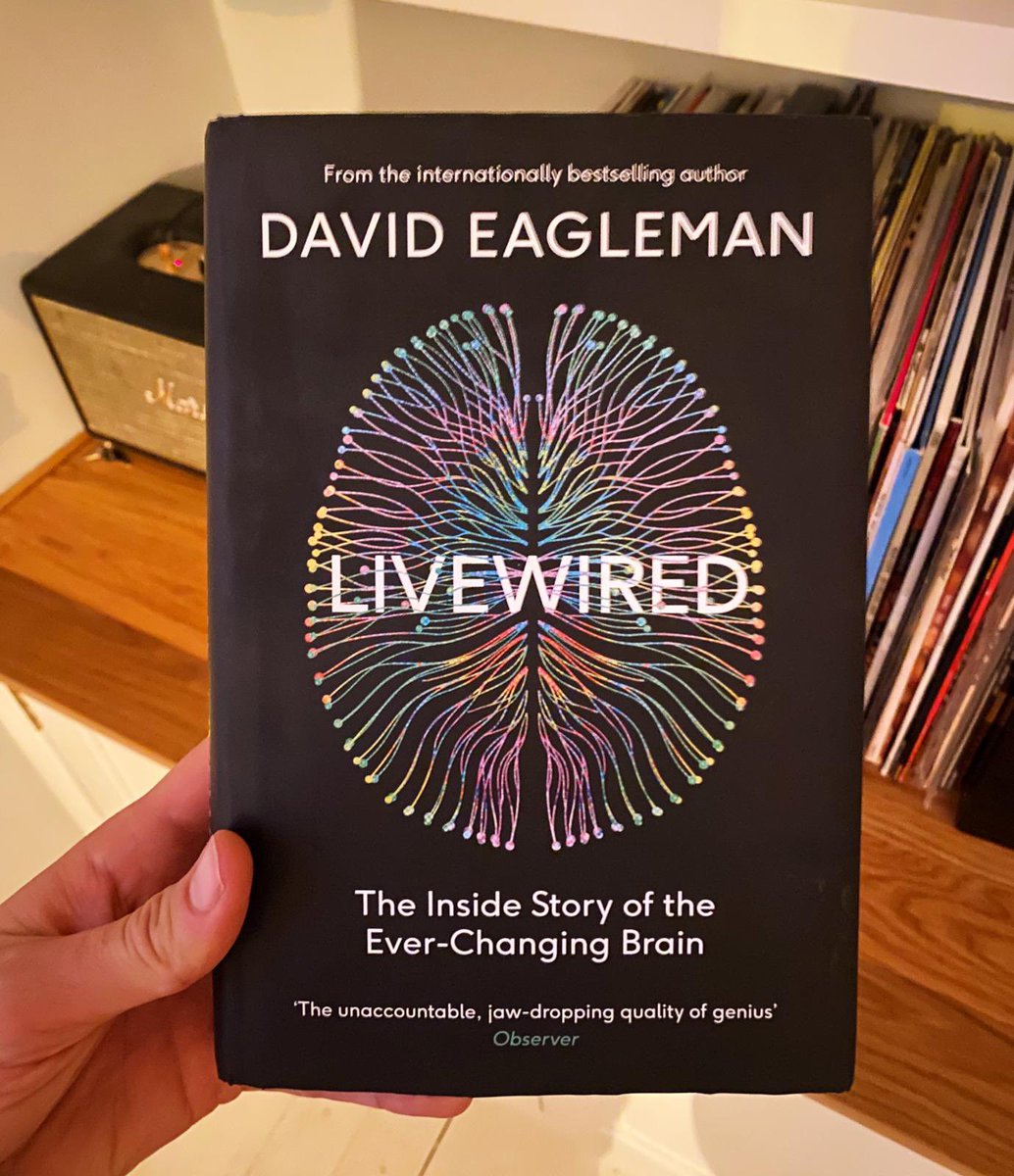 Have absolutely loved this - brain-bending, original and beautifully explained neuroscience from the brilliant @davideagleman. Learn about your mind and then have it blown…
